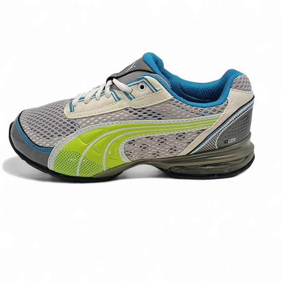 Puma Womens 10 Cell Gray Running Shoes - Size 7 - Preowned - Picture 2 of 6